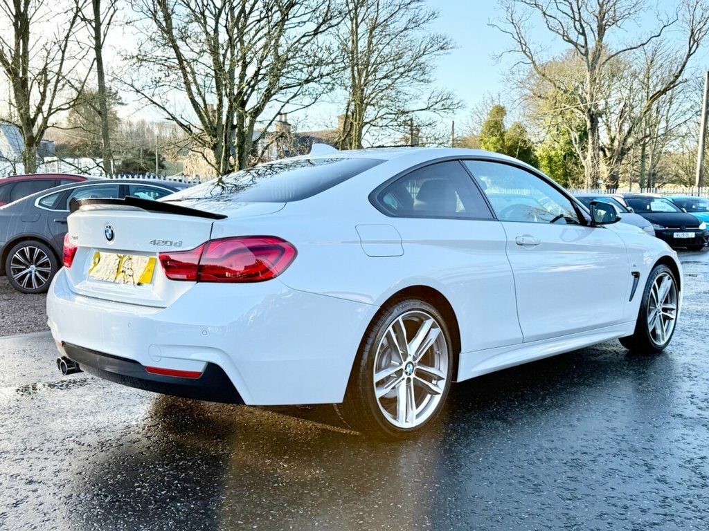 BMW 4 Series Gran Coupe 2L M Sport SH18MBF White #4