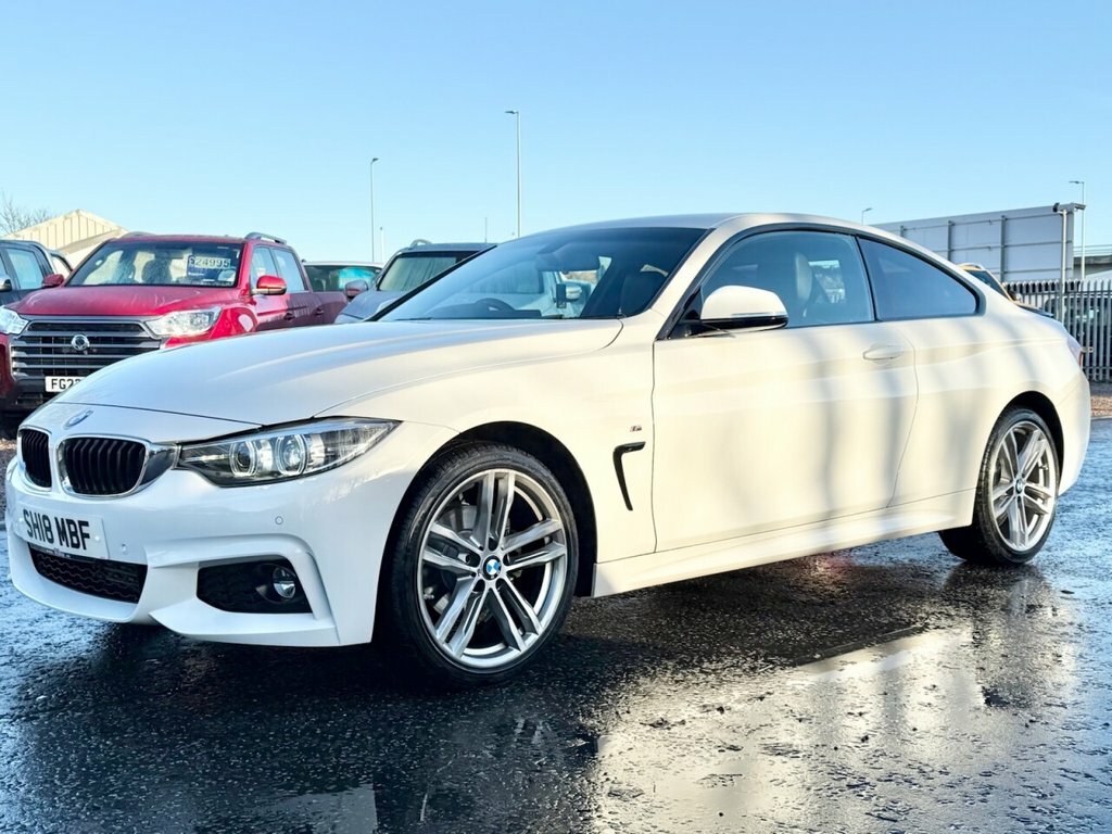 BMW 4 Series Gran Coupe 2L M Sport SH18MBF White #3