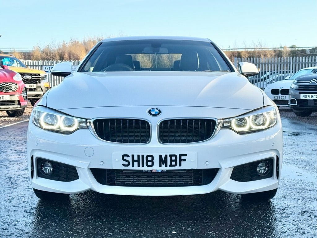 BMW 4 Series Gran Coupe 2L M Sport SH18MBF White #2