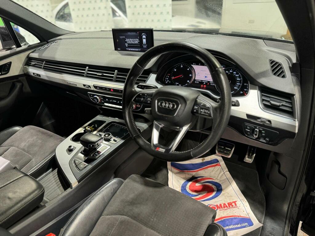 Audi Q7 Suv 3.0 Tdi V6 S Line Tiptronic Quattro Euro 6 S Black
