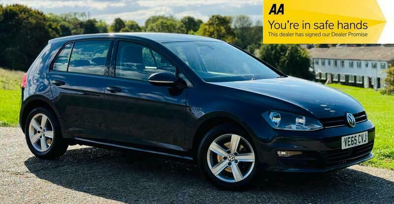 Volkswagen Golf Match Tdi Bluemotion Technology Blue