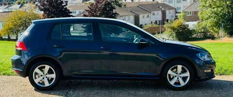 Volkswagen Golf Match Tdi Bluemotion Technology Blue #5