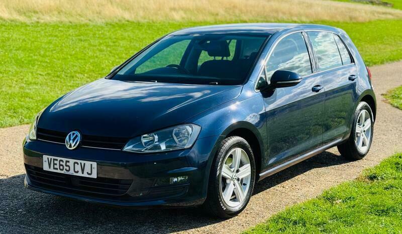 Volkswagen Golf Match Tdi Bluemotion Technology Blue #3
