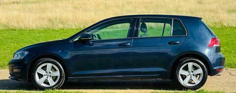 Volkswagen Golf Match Tdi Bluemotion Technology Blue #6