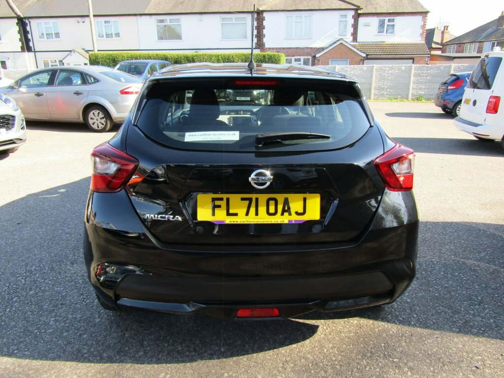 Nissan Micra 1L Acenta FL71OAJ Black #4
