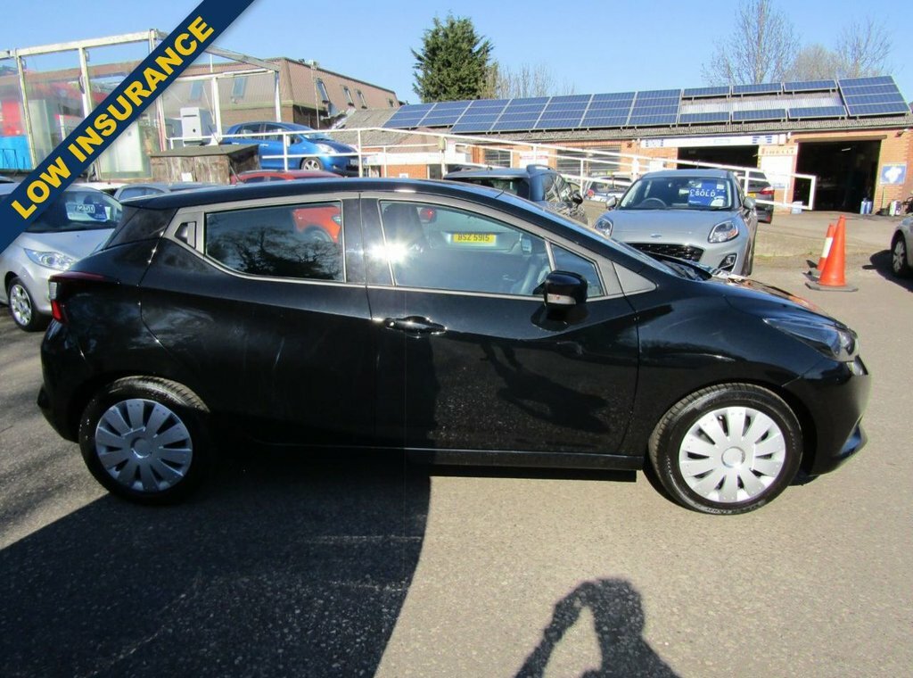 Nissan Micra 1L Acenta FL71OAJ Black #2