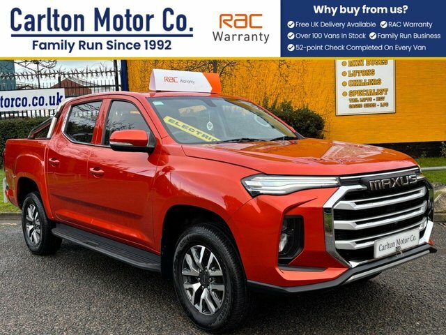 Maxus eDeliver 3 Automatic Orange