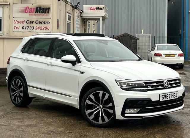 Volkswagen Tiguan 2.0 Tdi R-line Suv Dsg 4Motion Euro 6 White