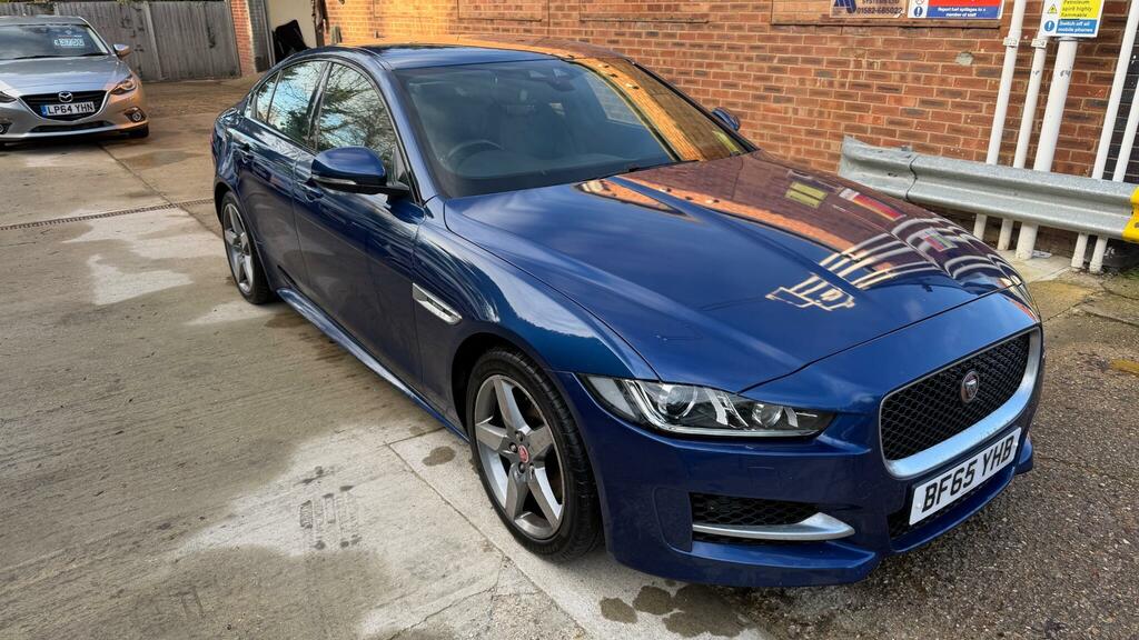 Jaguar XE 2.0D R-sport Euro 6 Ss BF65YHB Blue #5
