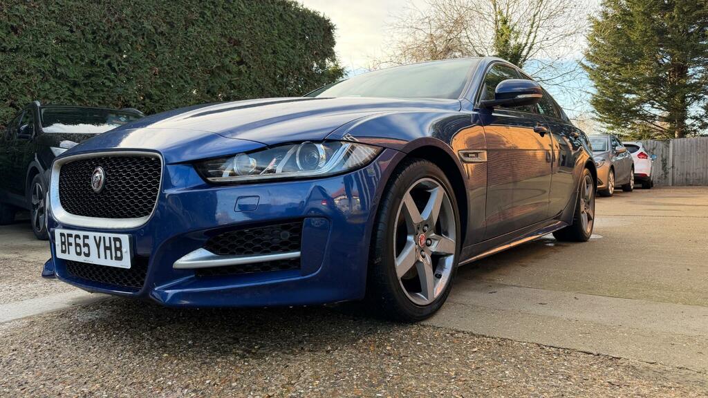 Jaguar XE 2.0D R-sport Euro 6 Ss BF65YHB Blue #3