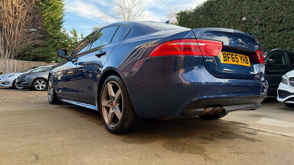 Jaguar XE 2.0D R-sport Euro 6 Ss BF65YHB Blue #4
