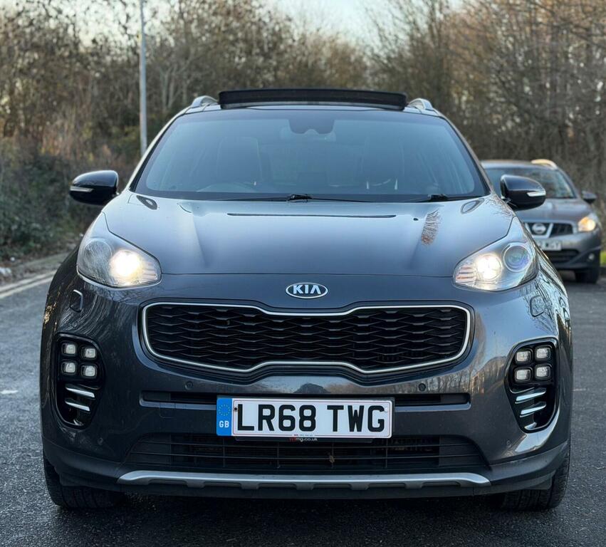 Kia Sportage Suv 1.6 T-gdi Gt-line S Dct Awd Euro 6 Ss LR68TWG Silver #2