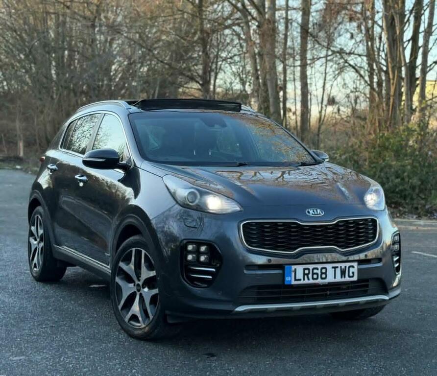 Kia Sportage Suv 1.6 T-gdi Gt-line S Dct Awd Euro 6 Ss LR68TWG Silver