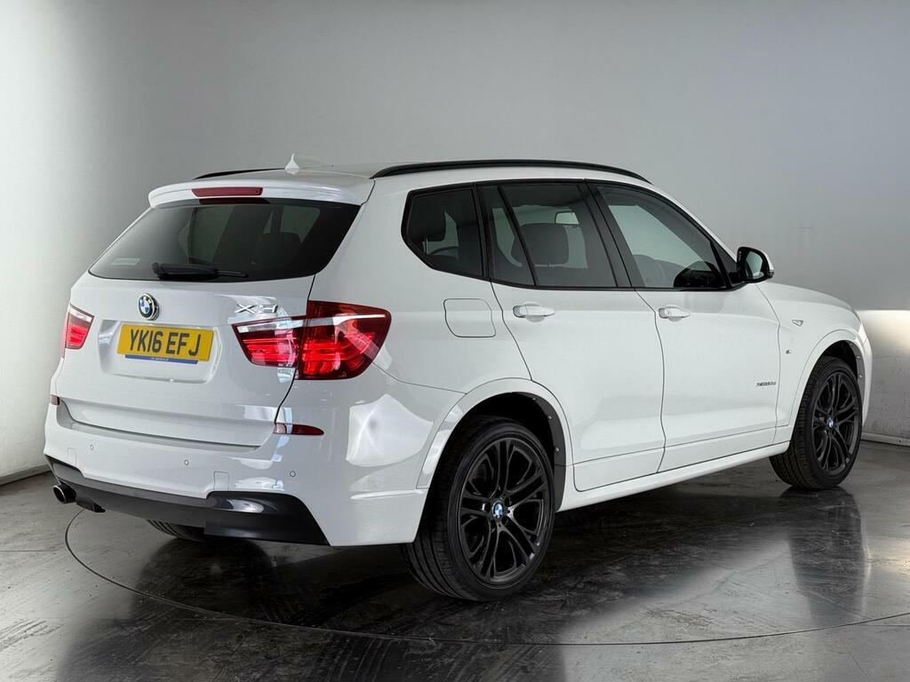 BMW X3 2.0 20D M Sport Xdrive Euro 6 Ss White #3