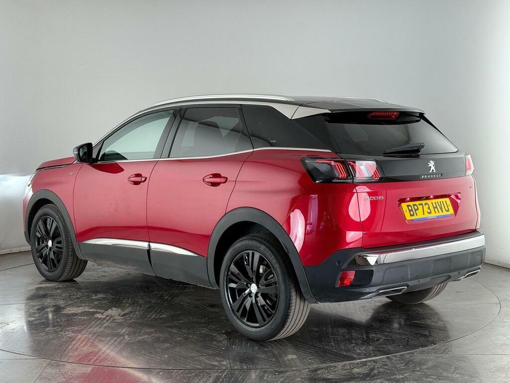 Peugeot 3008 1.5 Bluehdi Gt Eat Euro 6 Ss BP73HVU Red #3