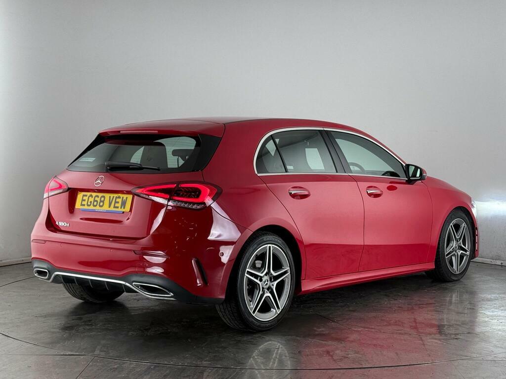 Mercedes-Benz A Class 1.5 A180d Amg Line Premium 7G-dct Euro 6 Ss 5 EG68VEW Red #4
