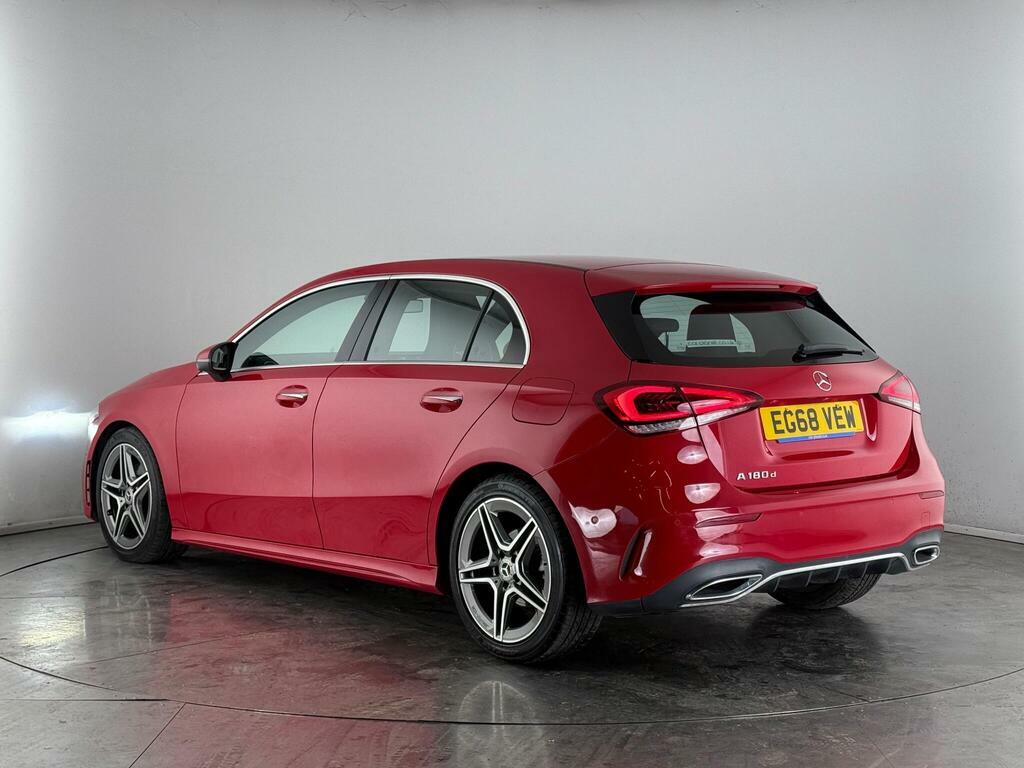Mercedes-Benz A Class 1.5 A180d Amg Line Premium 7G-dct Euro 6 Ss 5 EG68VEW Red #3