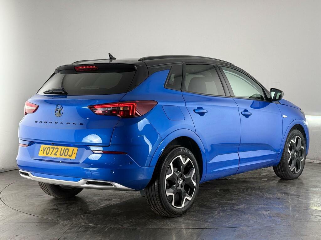 Vauxhall Grandland 1.5 Turbo D Ultimate Euro 6 Ss YO72UOJ Blue #3