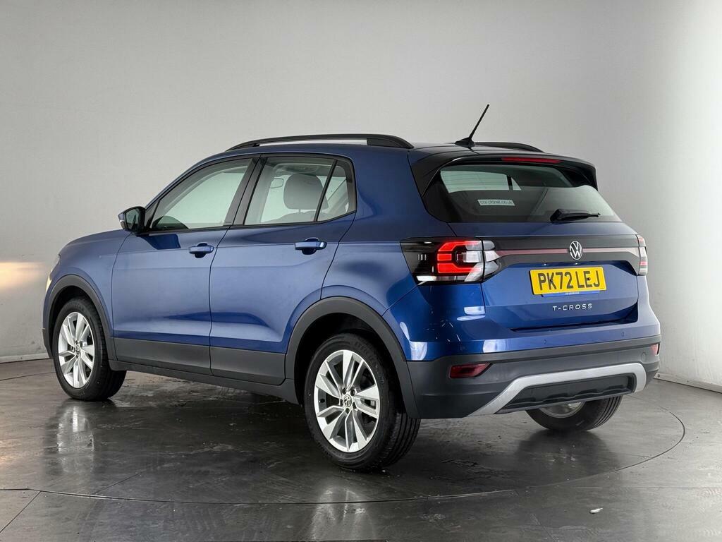 Volkswagen T-Cross 1.0 Tsi Se Dsg Euro 6 Ss Blue #4