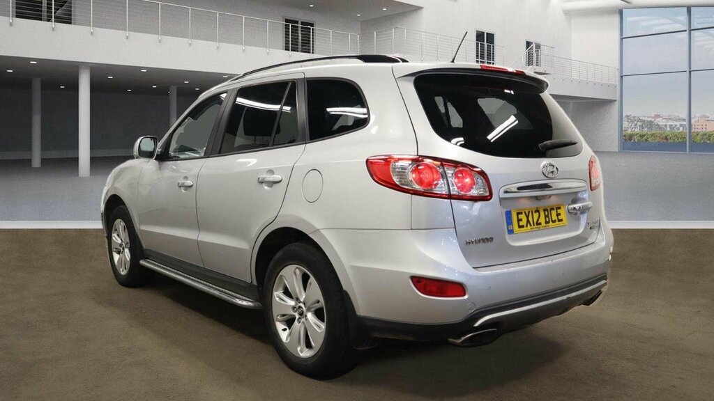 Hyundai Santa Fe Suv 2.2 Crdi Premium 4Wd Euro 5 7 Seat EX12BCE Silver #2
