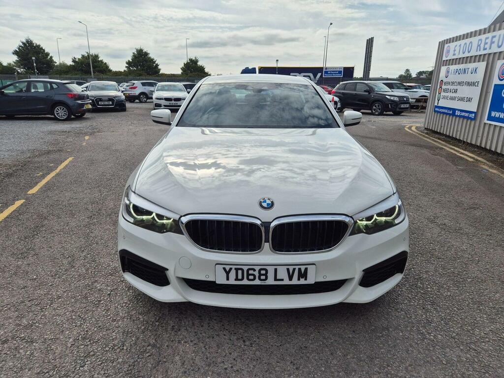 BMW 5 Series Saloon 2.0 520D M Sport Xdrive Euro 6 Ss 4 YD68LVM White #2