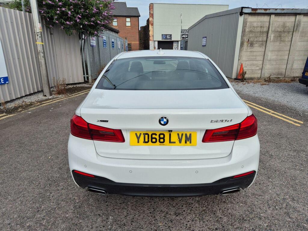 BMW 5 Series Saloon 2.0 520D M Sport Xdrive Euro 6 Ss 4 YD68LVM White #5