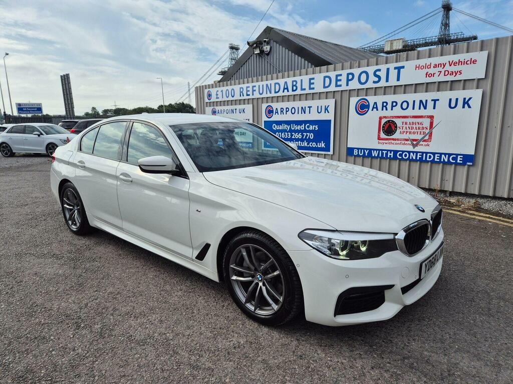 BMW 5 Series Saloon 2.0 520D M Sport Xdrive Euro 6 Ss 4 White