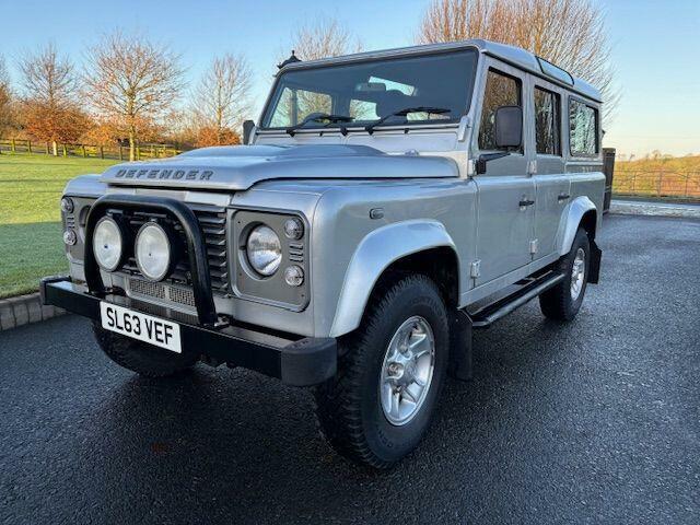 Land Rover Defender 110 2.2 Tdci County Station Wagon 4Wd Mwb Euro 5 SL63VEF Silver #3