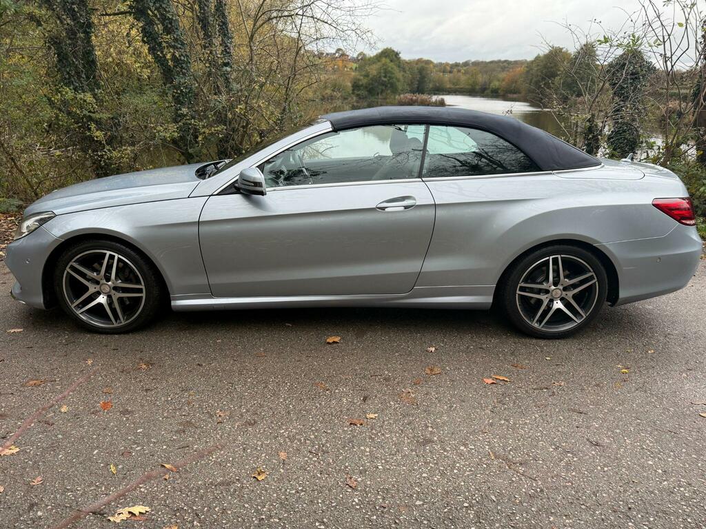 Mercedes-Benz E Class 2.1 E220 Cdi Amg Sport Cabriolet G-tronic Euro 5 Silver