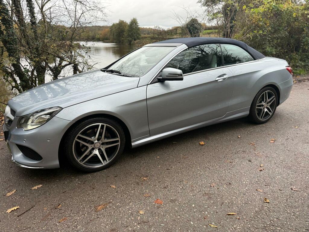 Mercedes-Benz E Class 2.1 E220 Cdi Amg Sport Cabriolet G-tronic Euro 5 OW14KOU Silver #5