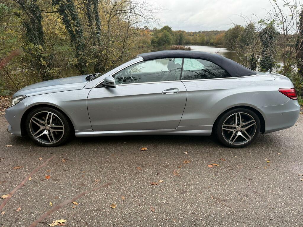 Mercedes-Benz E Class 2.1 E220 Cdi Amg Sport Cabriolet G-tronic Euro 5 OW14KOU Silver #3