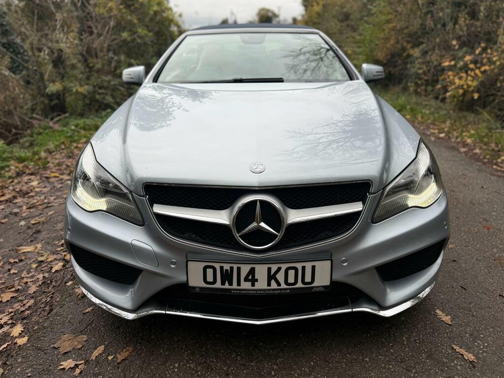 Mercedes-Benz E Class 2.1 E220 Cdi Amg Sport Cabriolet G-tronic Euro 5 OW14KOU Silver #6