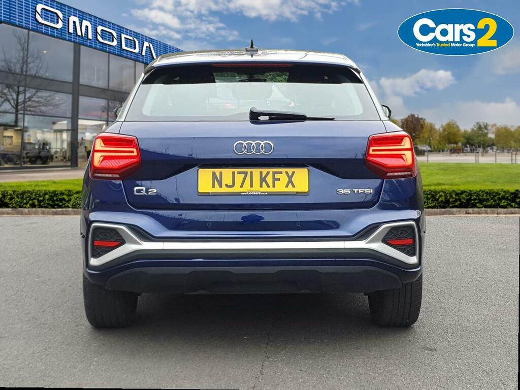 Audi Q2 35 Tfsi S Line S Tronic NJ71KFX Blue #4