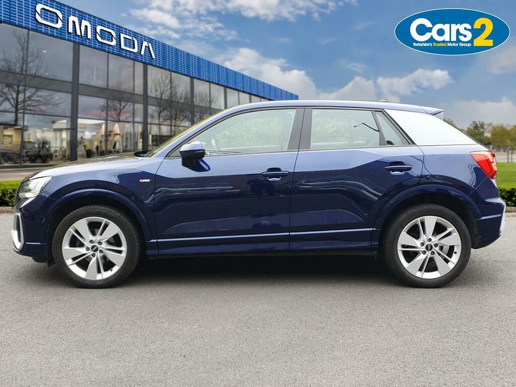 Audi Q2 35 Tfsi S Line S Tronic NJ71KFX Blue #6