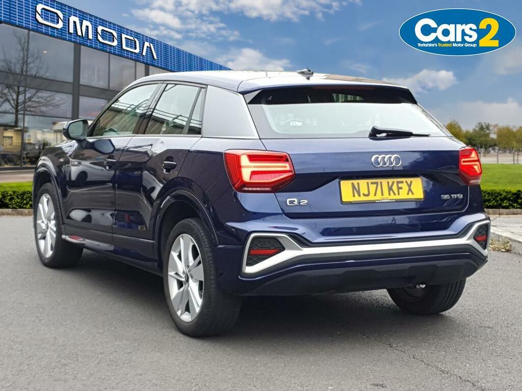 Audi Q2 35 Tfsi S Line S Tronic NJ71KFX Blue #5