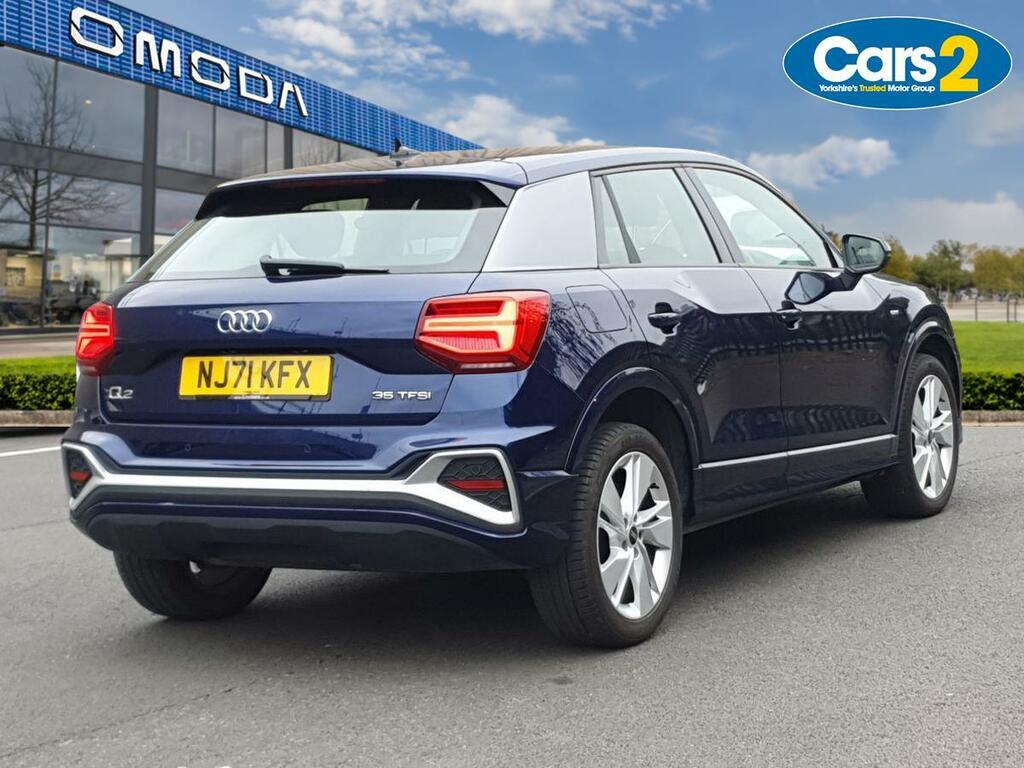 Audi Q2 35 Tfsi S Line S Tronic NJ71KFX Blue #3