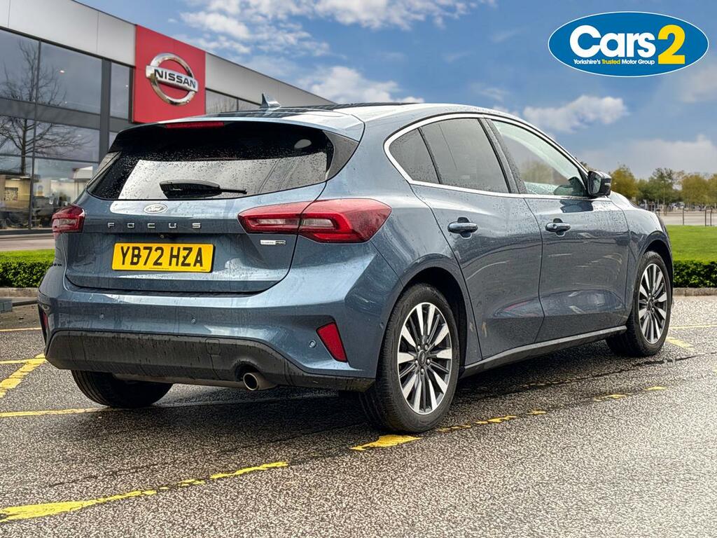 Ford Focus 1.0 Ecoboost Hybrid Mhev 155 Titanium Vig YB72HZA Blue #3