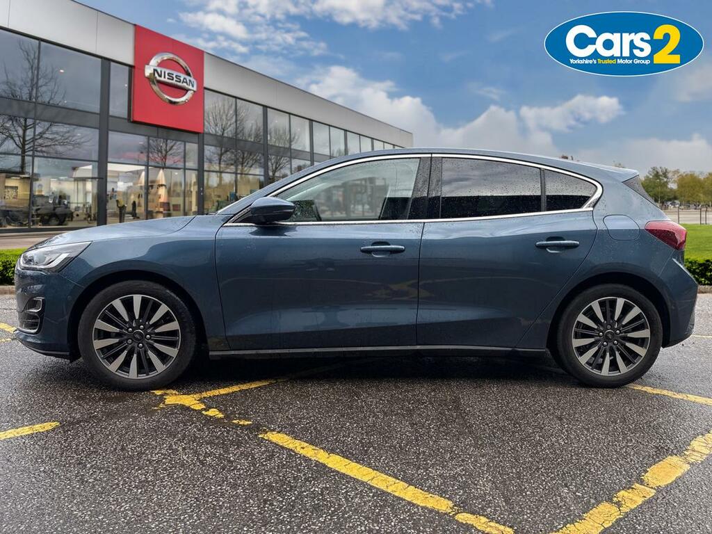 Ford Focus 1.0 Ecoboost Hybrid Mhev 155 Titanium Vig YB72HZA Blue #6