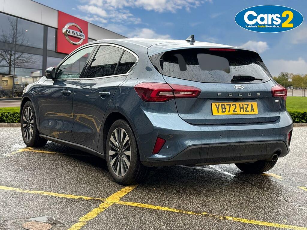 Ford Focus 1.0 Ecoboost Hybrid Mhev 155 Titanium Vig YB72HZA Blue #5