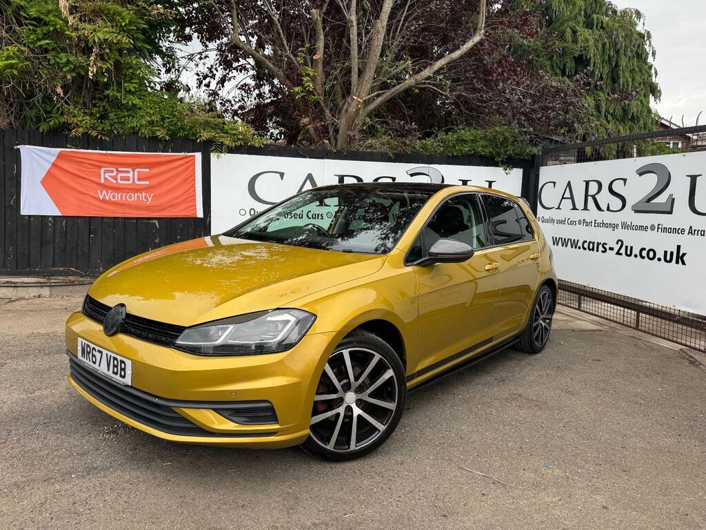 Volkswagen Golf Hatchback 1.4 Tsi Se 2017 WR67VBB Yellow #5