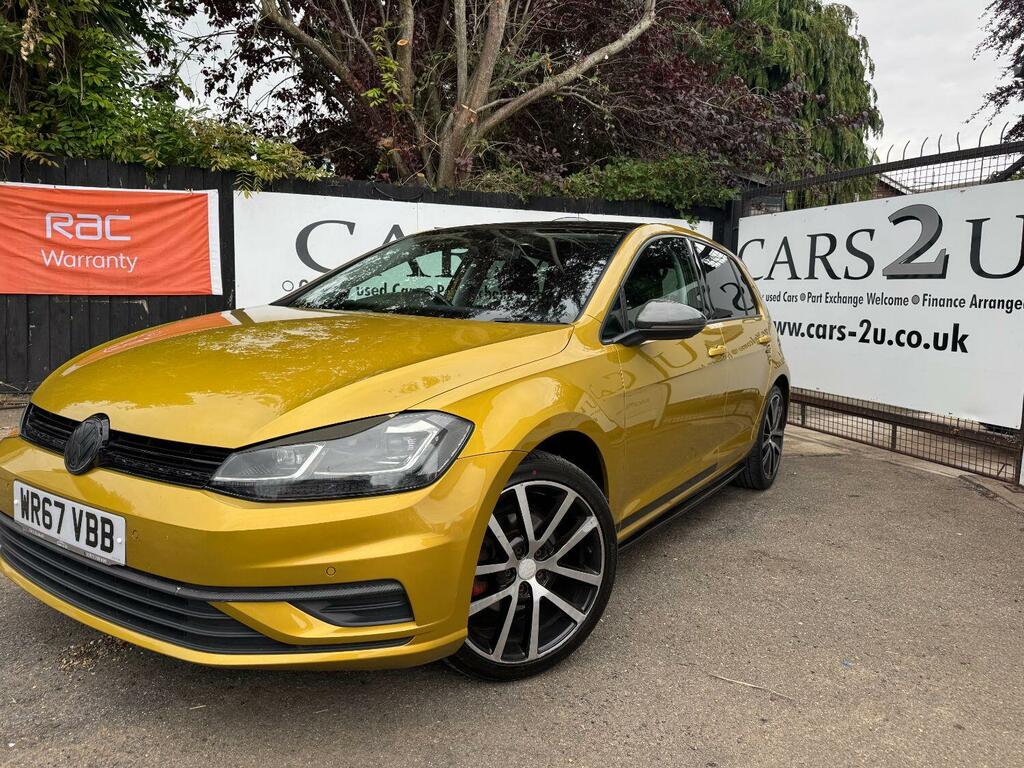 Volkswagen Golf Hatchback 1.4 Tsi Se 2017 WR67VBB Yellow #4