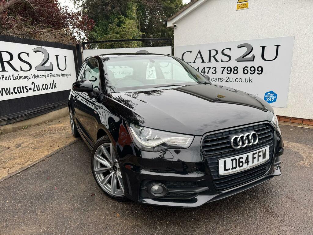 Audi A1 Hatchback 1.4 Tfsi S Line Style Edition 2014 LD64FFW Black #2