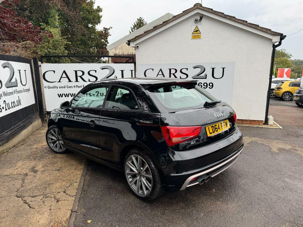 Audi A1 Hatchback 1.4 Tfsi S Line Style Edition 2014 LD64FFW Black #6