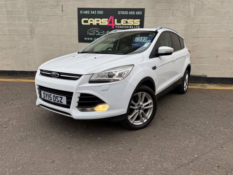 Ford Kuga 2.0 Tdci 180 Titanium X Sport - 2015 15 DY15OSZ White #3