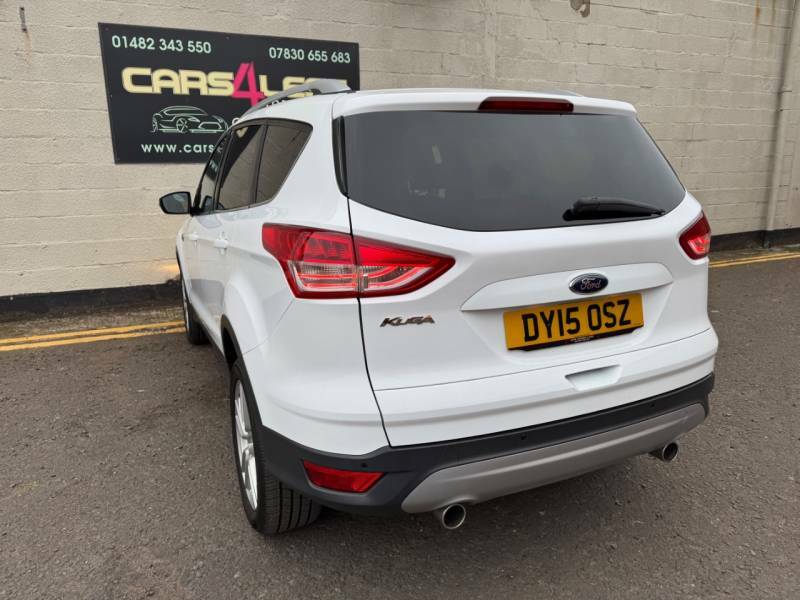 Ford Kuga 2.0 Tdci 180 Titanium X Sport - 2015 15 DY15OSZ White #5