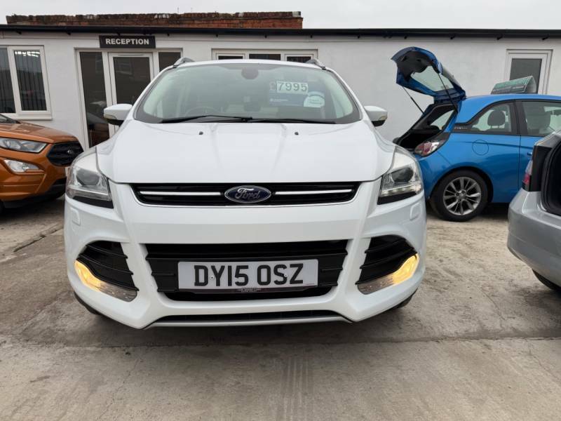 Ford Kuga 2.0 Tdci 180 Titanium X Sport - 2015 15 DY15OSZ White #2