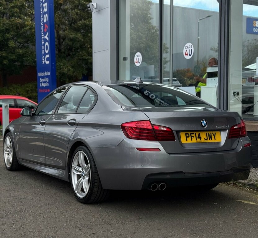BMW 5 Series 2L M Sport PF14JWY Grey #5
