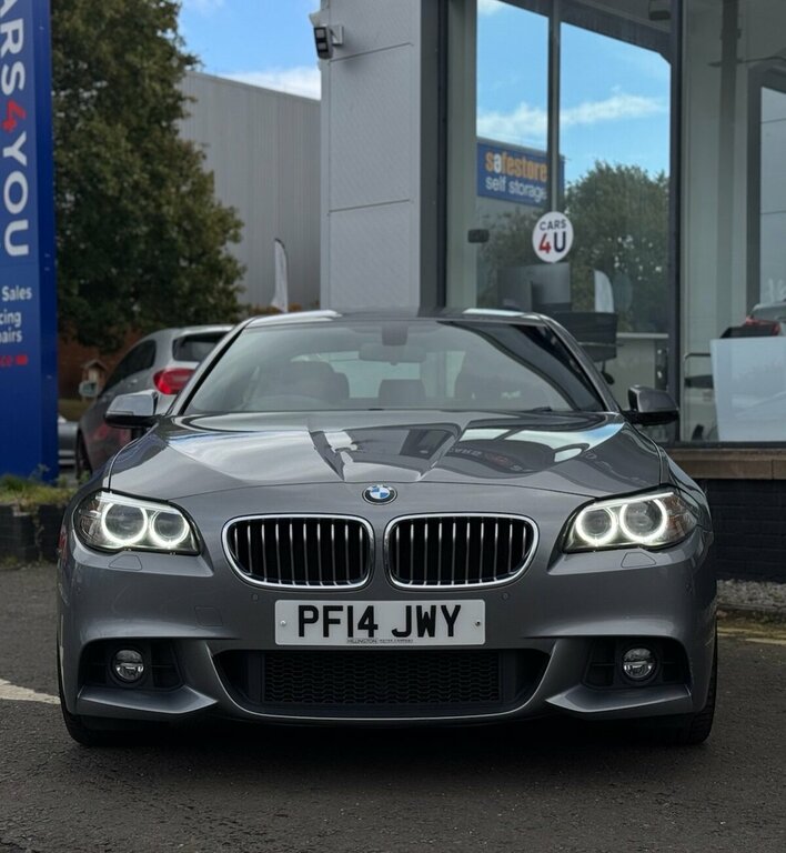 BMW 5 Series 2L M Sport PF14JWY Grey #3