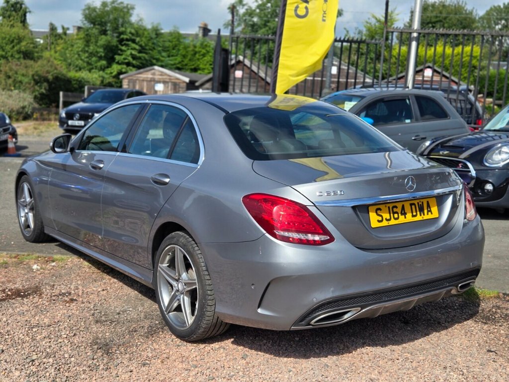 Mercedes-Benz C Class 2L Amg Line SJ64DWA Silver #4