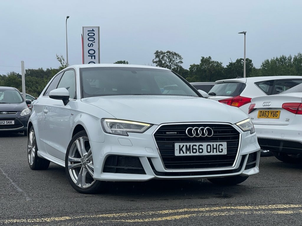 Audi A3 2L S Line White
